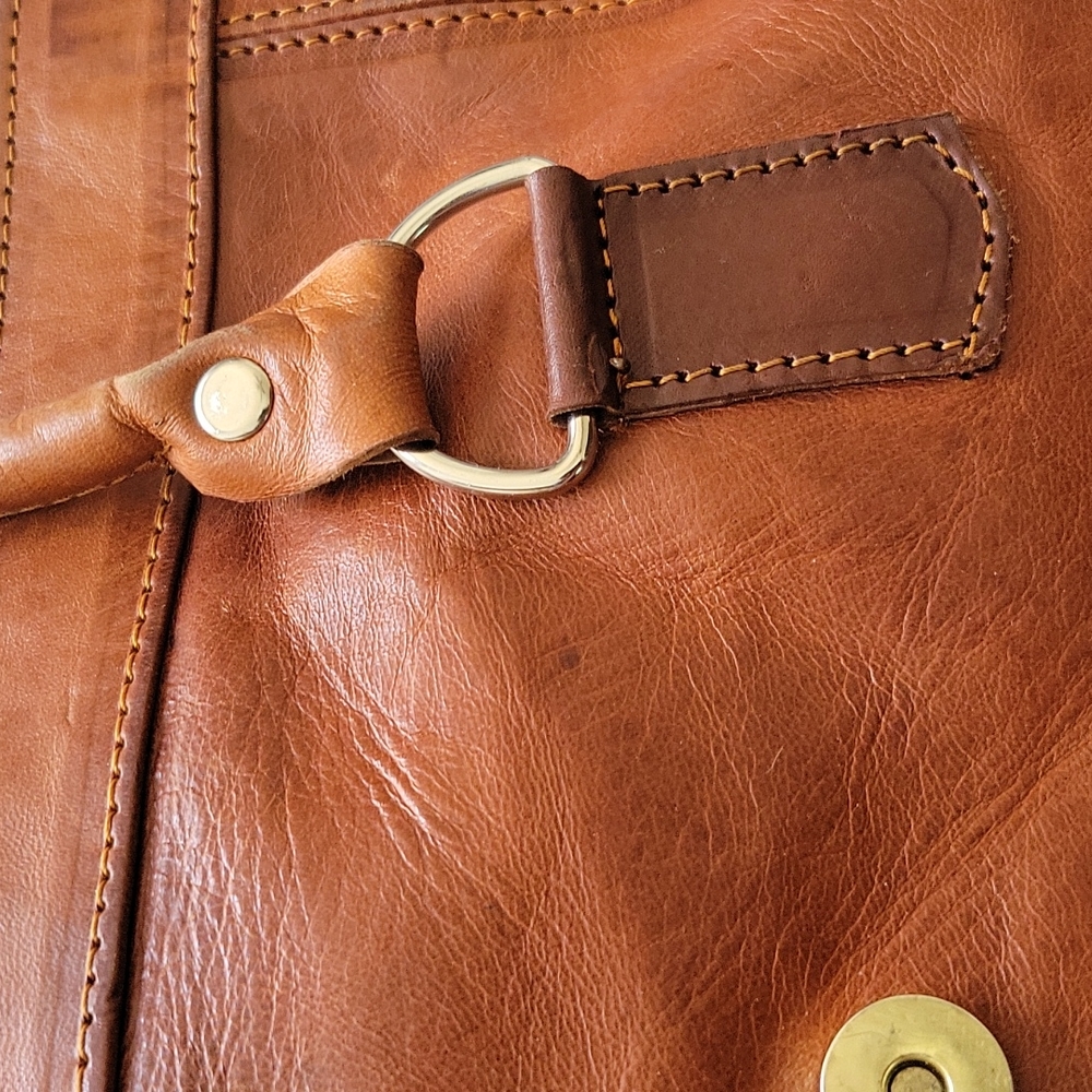 Leather Tote bag - EUC - Picture 8 of 10